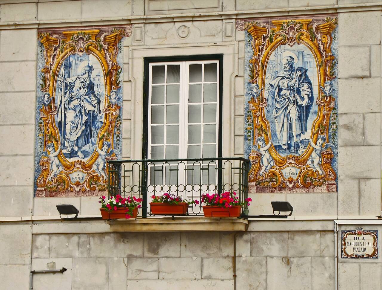 Balconi a Lisbona