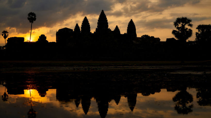 Angkor Wat al tramonto