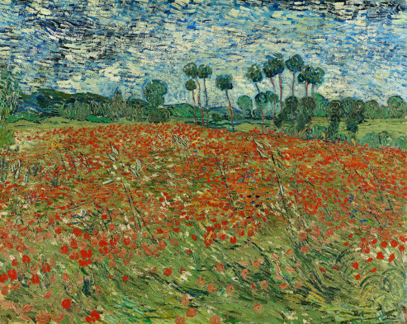 Campo di papaveri - Van Gogh